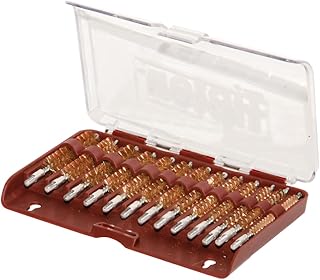 13-Piece Bronze Bore Brush Set with Storage Case