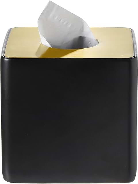 Decorative Ceramic Tissue Holder and Cover Box