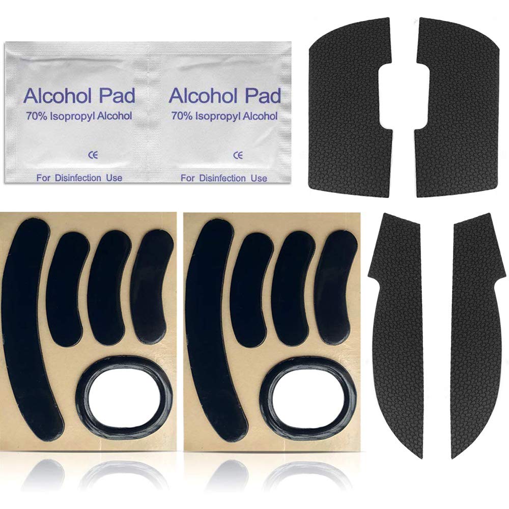 Wireless Gaming Mouse Feet and Anti-Slip Tape Set