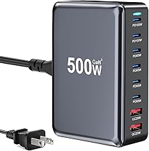 500W 8-Port USB C Fast Charging Station