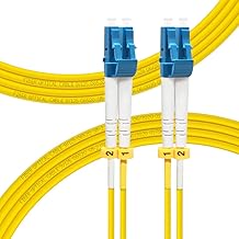 5M OS2 LC to LC Fiber Patch Cable, Single Mode