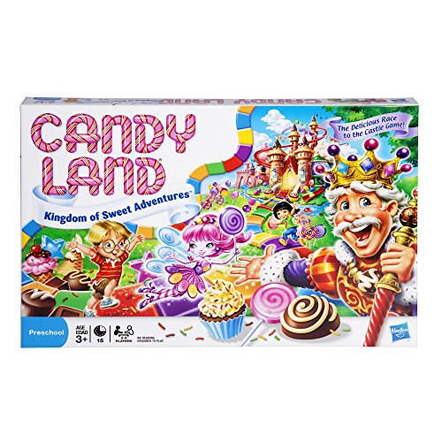 Candy Land Kingdom Of Sweet Adventures Board Game For Kids Ages 3 & Up ( Exclusive), Red