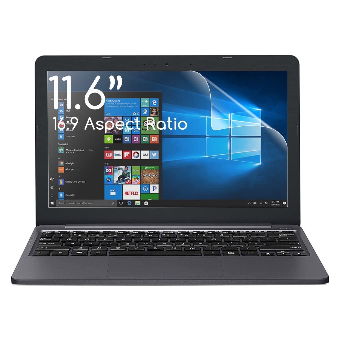 3-Pack 11.6" Chromebook Anti-Glare Screen Protector