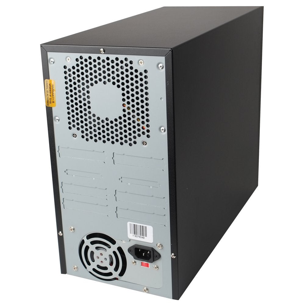 1 to 5 Target Discs DVD CD Duplicator Machine with Asus Writers Burners Drives (Standalone Audio Video Copy Duplication Device Unit)