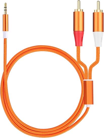3.5mm to RCA Audio Cable, 16.5ft