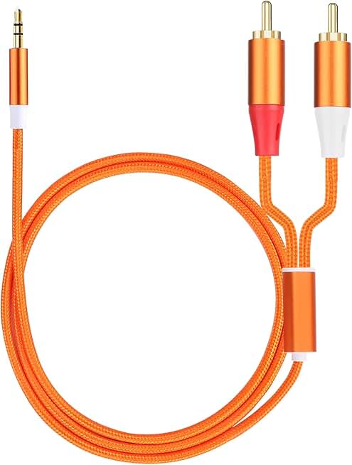 3.5mm to RCA Audio Cable, 16.5ft