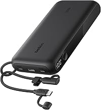 Portable 20,000mAh USB-C Power Bank with Digital Display