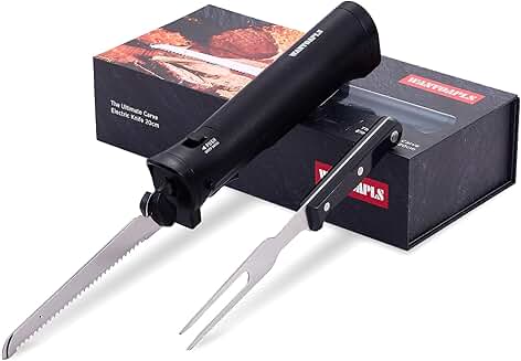 Rechargeable Cordless Electric Knife for Carving and Slicing
