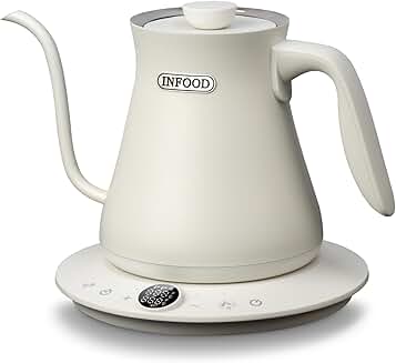 0.8L Electric Gooseneck Kettle with Temperature Control
