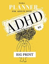 Large Print Planner for Adults with ADHD