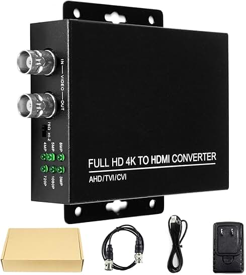 HDMI Converter for CVI, AHD, CVBS, and BNC to HDMI