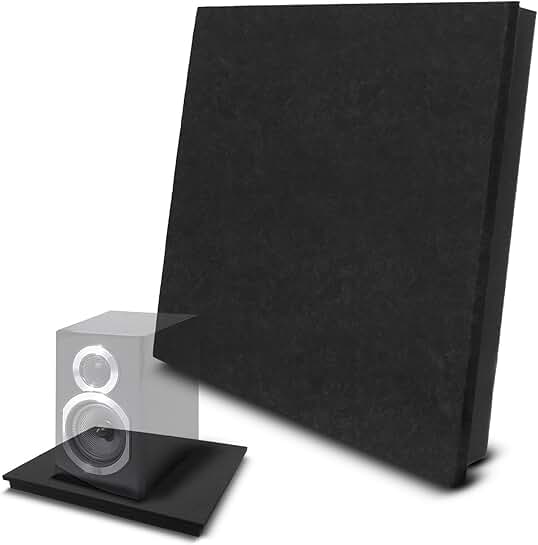 Sound Dampening Speaker Riser Foam Platform
