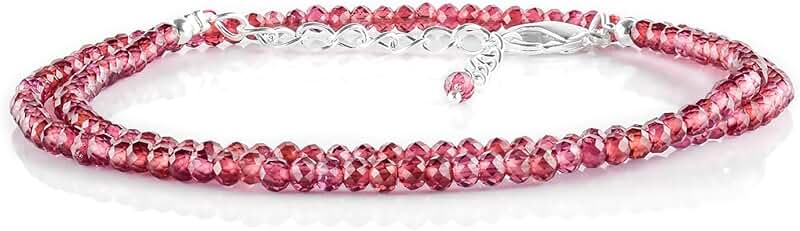 Dainty Natural Gemstone Choker Necklace for Women
