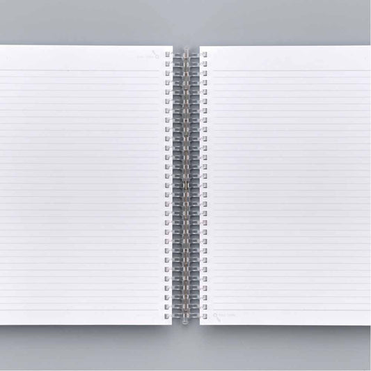 Refillable Notebook with 150 Pages, 9.9 x 7.8 inches