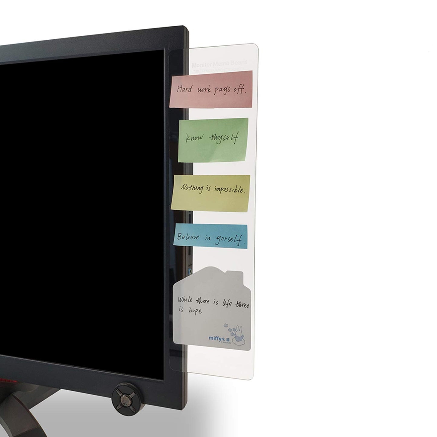 Transparent Acrylic Side Panel and Memo Board Set