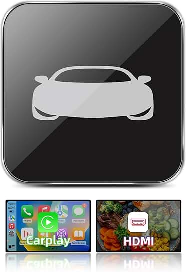 Wireless CarPlay HDMI Adapter for Wired Cars