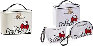 Large Waterproof Travel Makeup and Toiletry Bag Set