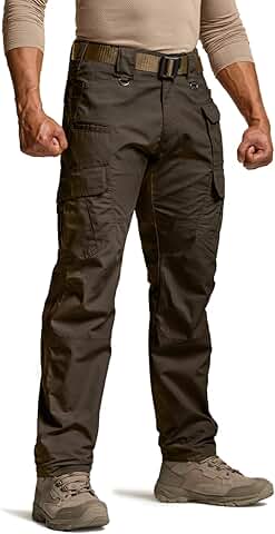 Men's Water-Resistant Ripstop Cargo Pants