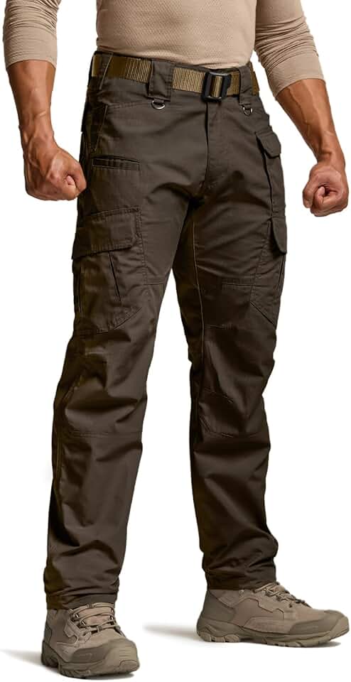 Men's Water-Resistant Ripstop Cargo Pants