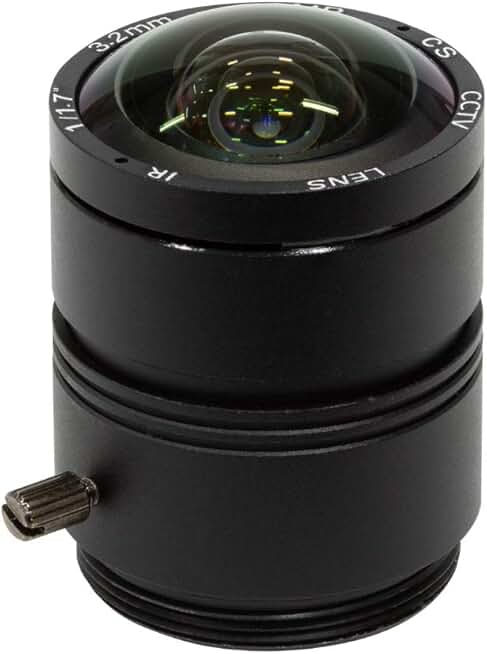 120° Wide Angle CS Lens for Raspberry Pi Camera