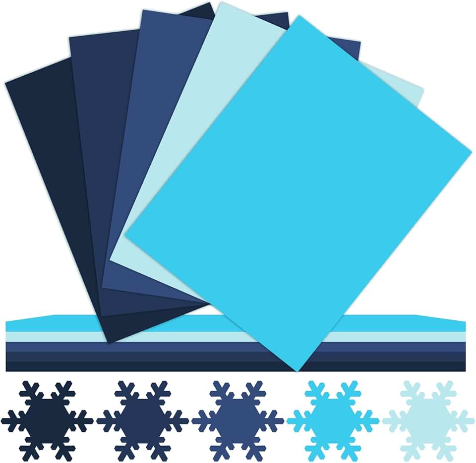 200 Sheets Valentine Colored Cardstock for Crafts