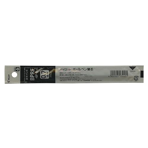 Black 0.7mm ballpoint pen refill