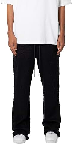 Men's soft fuzzy sweatpants