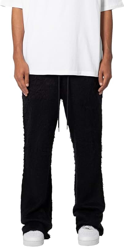 Men's soft fuzzy sweatpants