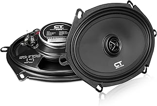 Pair of 5x7 inch 120 Watt Shallow Coaxial Car Speakers
