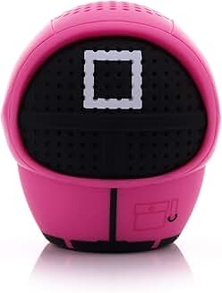 Mini Bluetooth Speaker Inspired by Squid Game Masked Manager