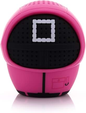 Mini Bluetooth Speaker Inspired by Squid Game Masked Manager