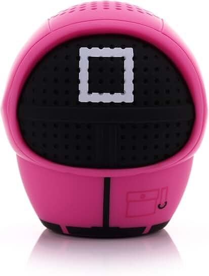 Mini Bluetooth Speaker Inspired by Squid Game Masked Manager