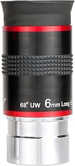 68 Degree 6mm Wide Angle Telescope Eyepiece
