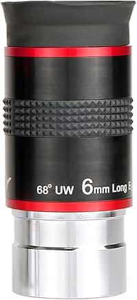 68 Degree 6mm Wide Angle Telescope Eyepiece