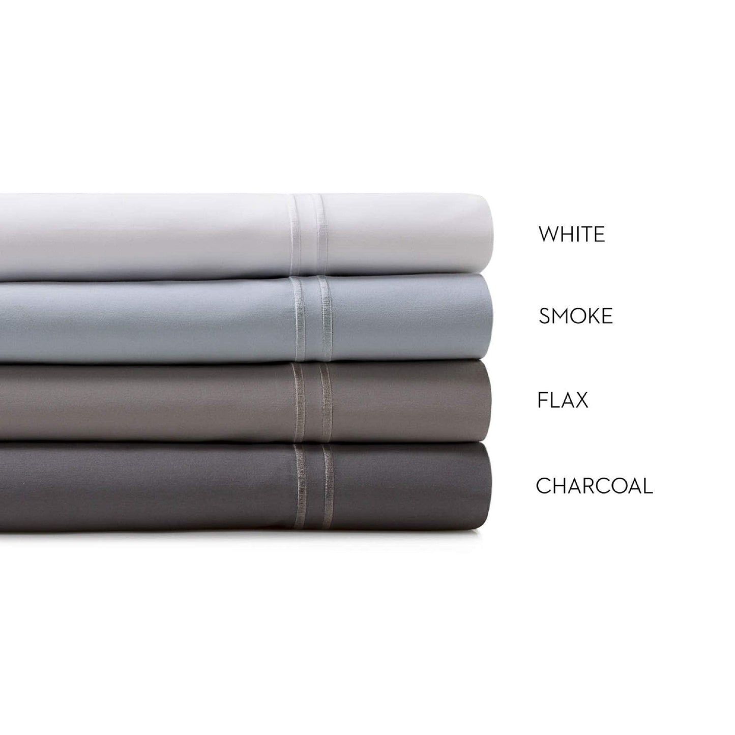 Supima Premium Cotton Sheets-100 Percent Grown Long Staple-Sateen Weave-Extra Deep Pockets-Single Ply-600 Thread Count-Split King-White, Split King