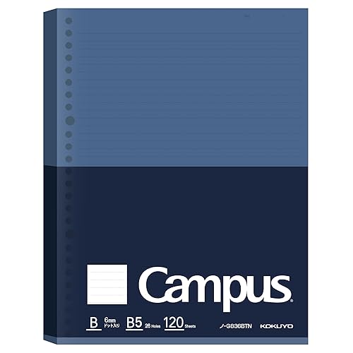 Loose Leaf Paper for Binders, B5, 120 Sheets