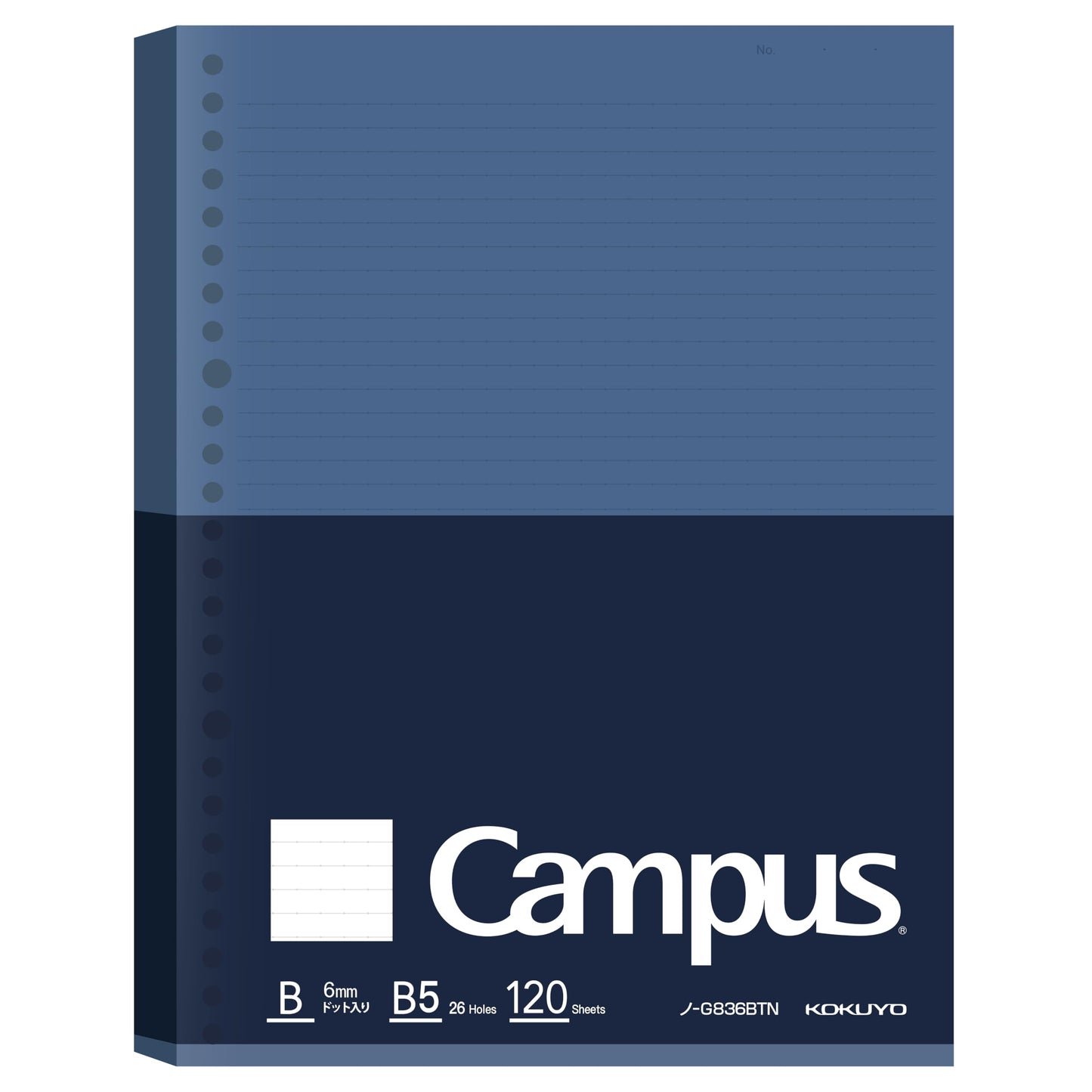 Loose Leaf Paper for Binders, B5, 120 Sheets
