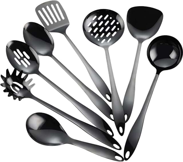 8-Piece Stainless Steel Kitchen Utensil Set