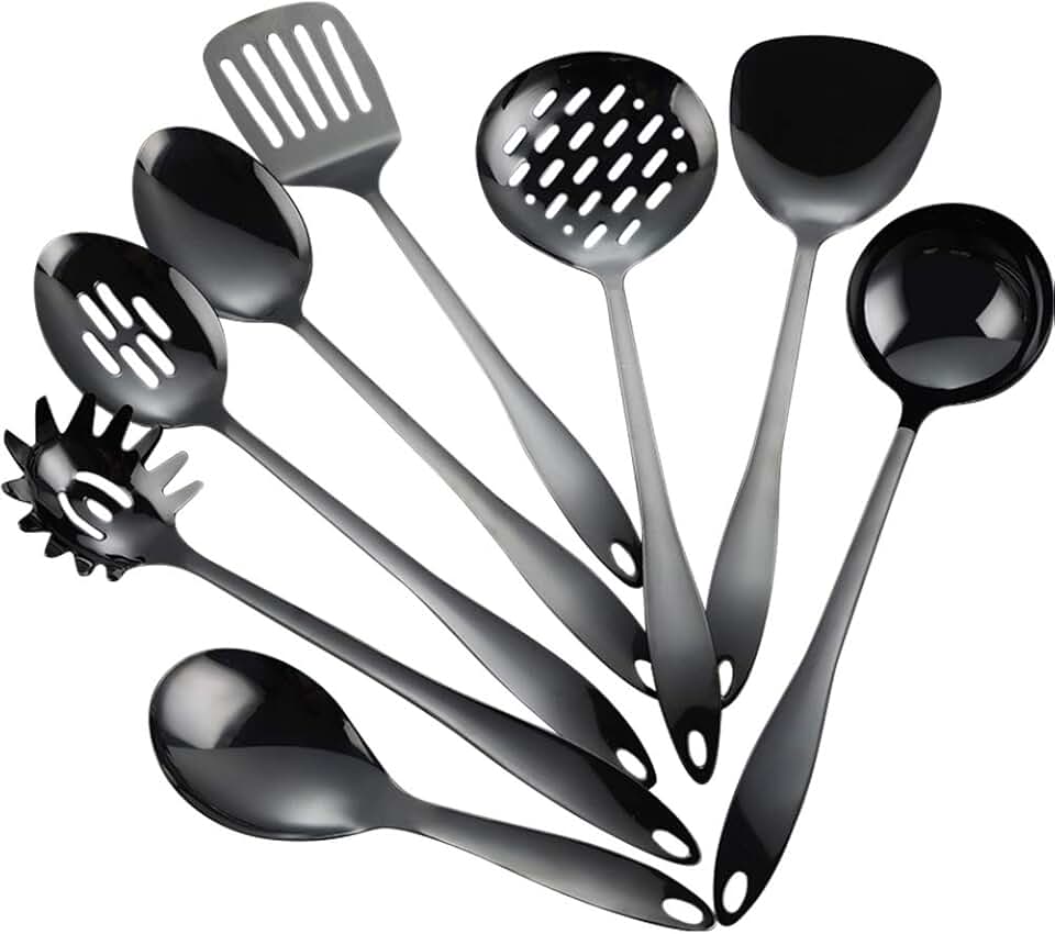 8-Piece Stainless Steel Kitchen Utensil Set