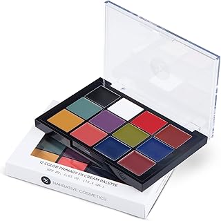 12-Color Primary FX Cream Palette for Stage and Film