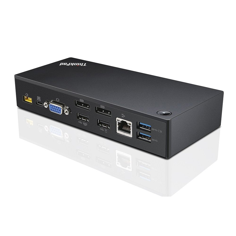 ThinkPad USB-C UltraDock With 90W 2 Prong AC Adapter (40A90090US, USA Retail Packaged)