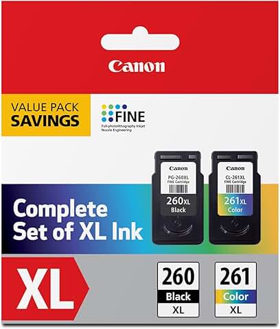 Ink Cartridge Pack for Printer Models TS5320 and TR7020