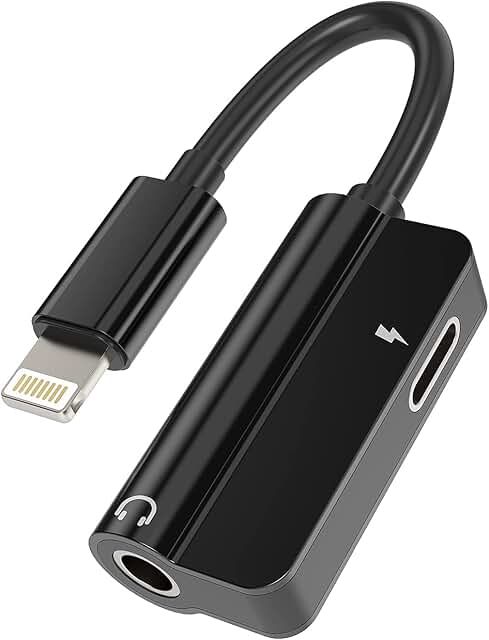 Lightning to 3.5mm Audio and Charger Adapter