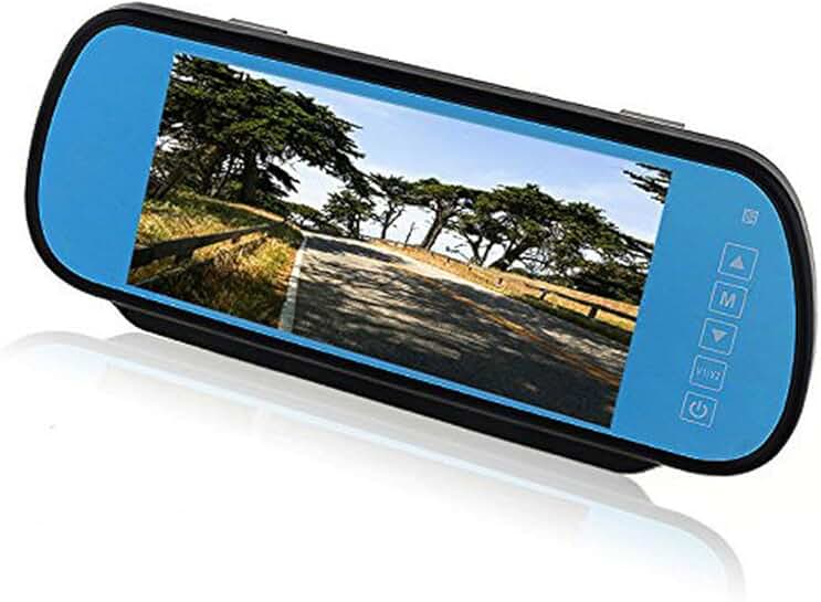 7-Inch 16:9 TFT LCD Car Monitor with Touch Button