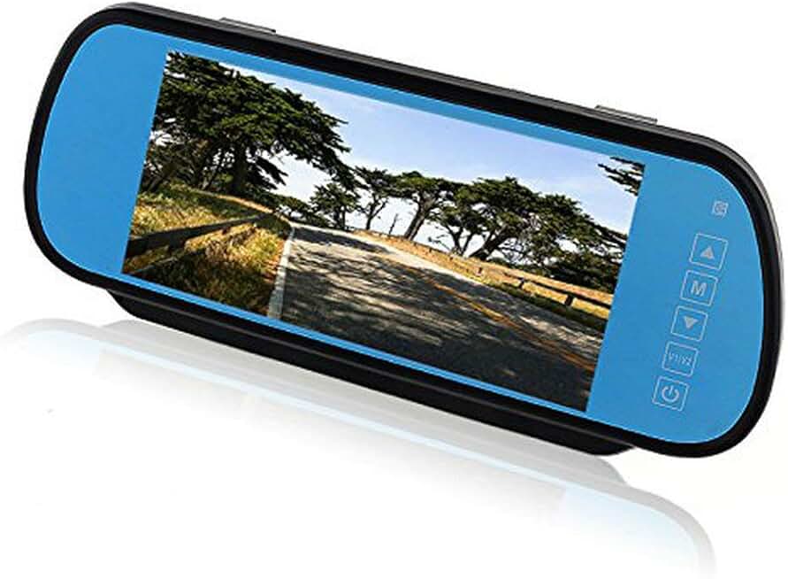 7-Inch 16:9 TFT LCD Car Monitor with Touch Button