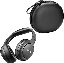 Hybrid Active Noise Cancelling Wireless Headphones with Case