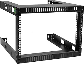 6U 19" Wall Mount Network Rack with Shelf