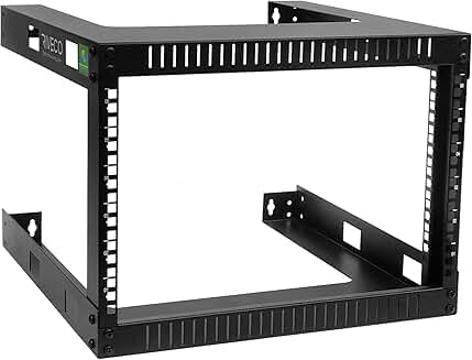 6U 19" Wall Mount Network Rack with Shelf