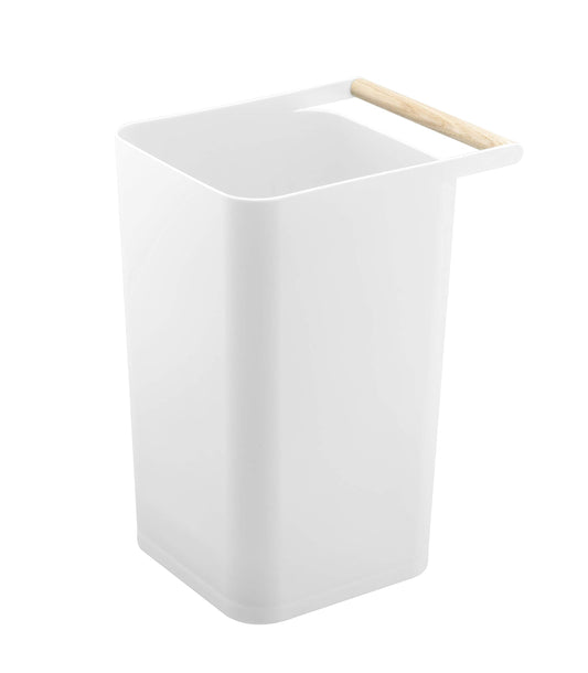 home Como Trash Can, One Size, White  3132
