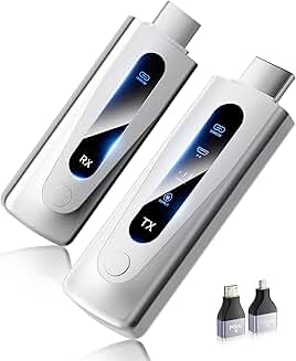 Wireless HDMI Transmitter and Receiver, 328FT, 4K, Plug & Play